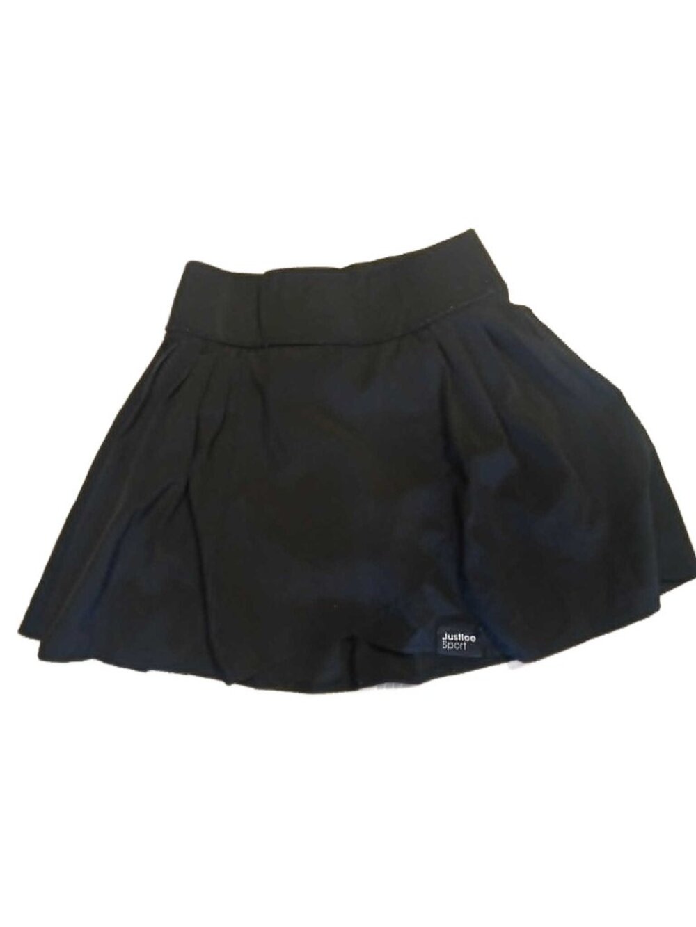 JUSTICE girls black skirt